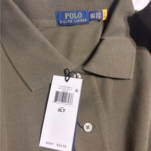 Polo by Ralph Lauren Men's Khaki Polo Shirt